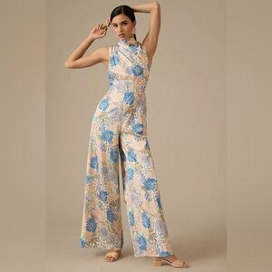 ❤️Anthropologie Significant Other Lana Tie-Back Jumpsuit Size 2